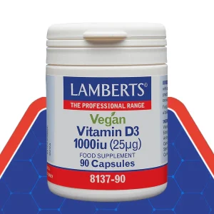Vegan Vitamin D3 1000iu (25µg)